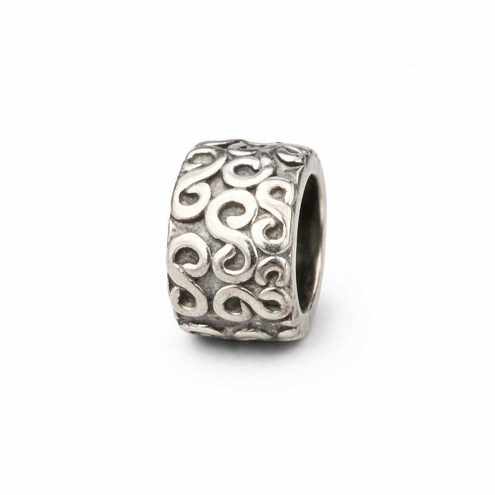 Pandora Moments Swirl Clip Charm Silver‎ 2.6 Grams Sd0625wdu